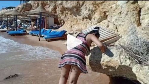 السفلة سما المصري تضع عصا بمؤخرتها وترقص دون ان تسقطها ..اتفرج