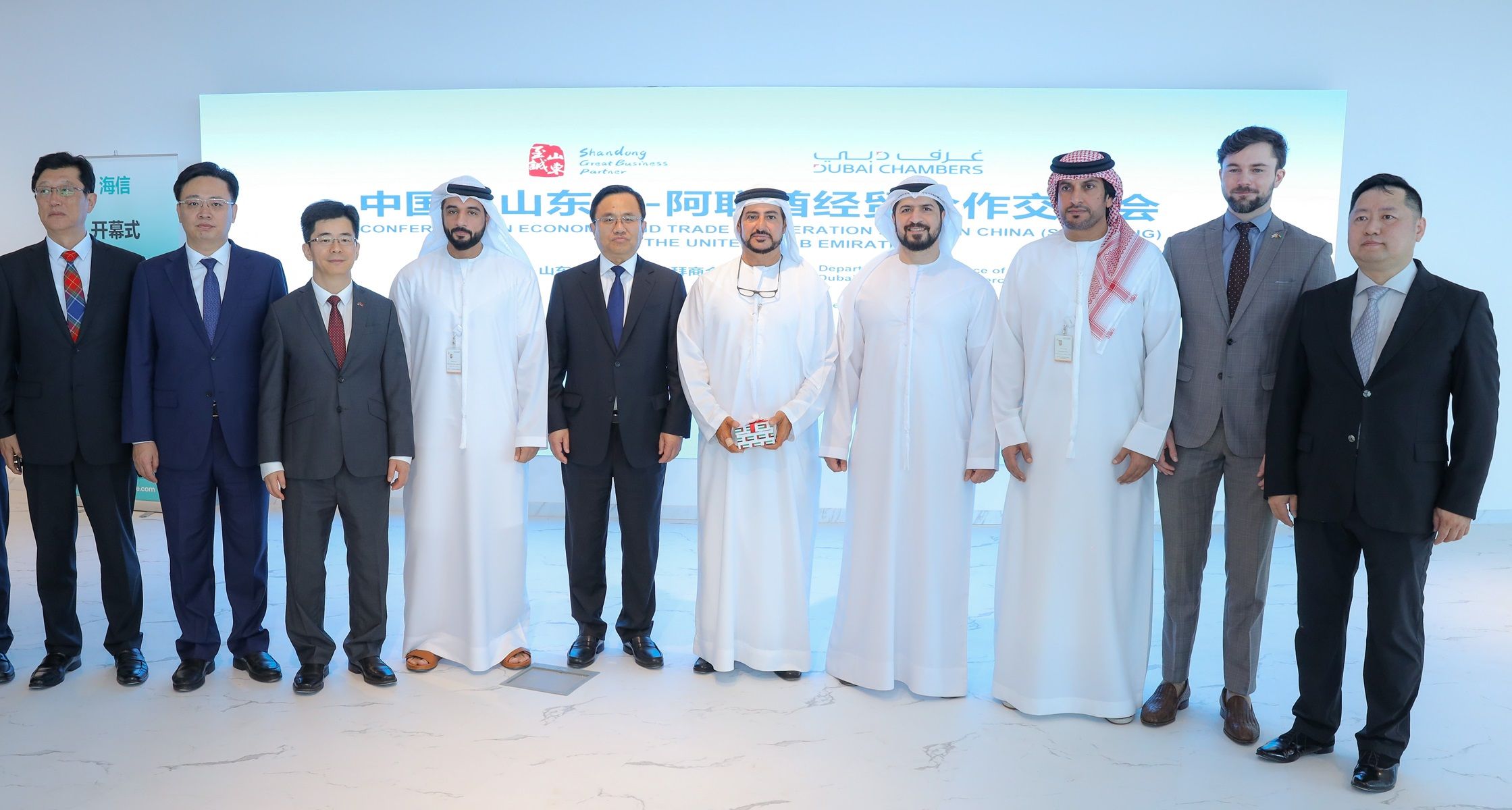 غرف دبي تعزز الشراكة التجارية والاستثمارية مع شاندونغ