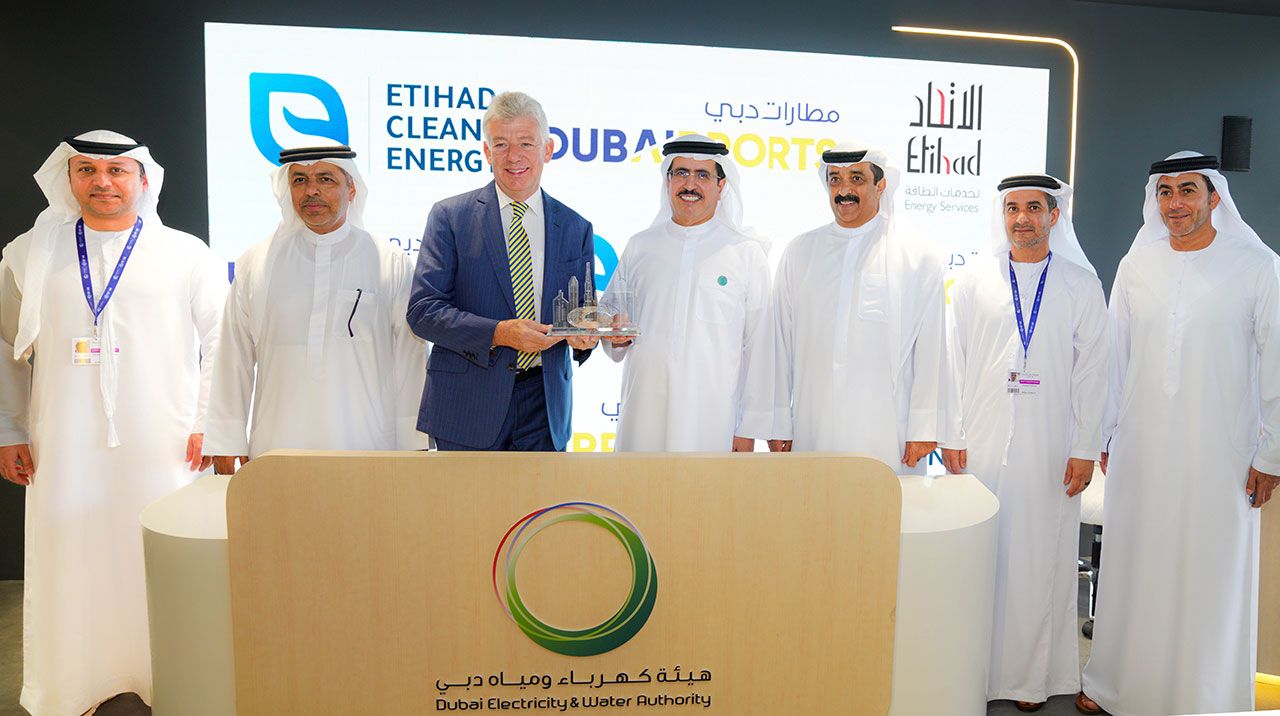 «الاتحاد لخدمات الطاقة» و«مطارات دبي» تتعاونان في مجالي التطوير المستدام