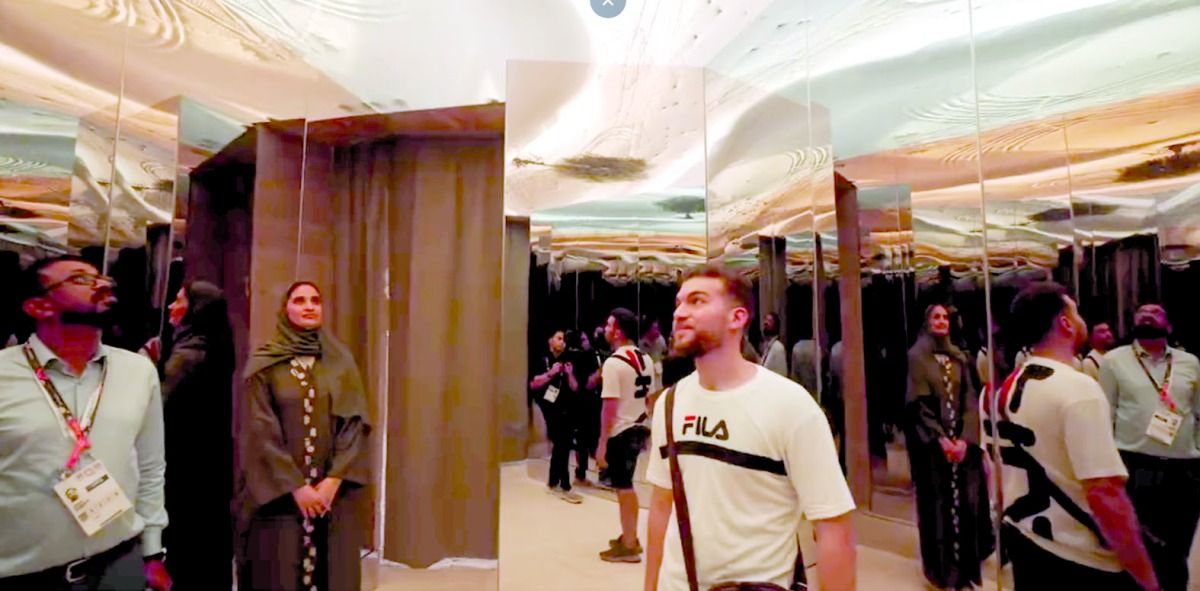 الجناح الإماراتي..  قيّم الماضي والمستقبل المستدام