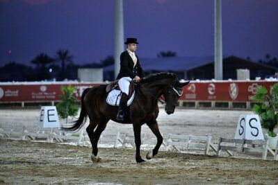 ” الحرس” و “الشرطة ” يخطفون فئات ثاني أدب الخيل بالرحبة