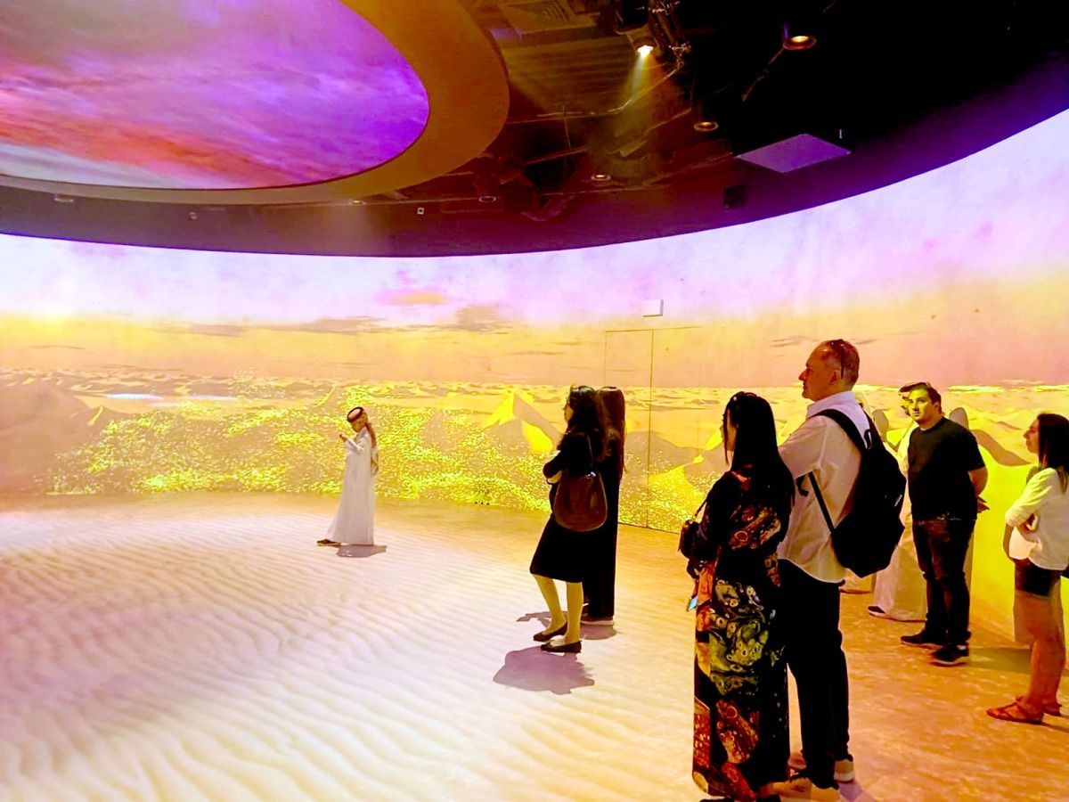 الجناح السعودي.. مبادرات طموحة نحو الحقبة الخضراء