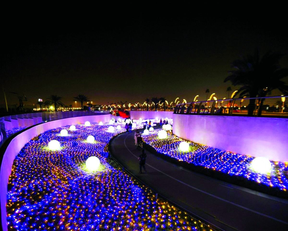 مهرجان الإضاءة.. يبرز قطر بين الماضي والحاضر