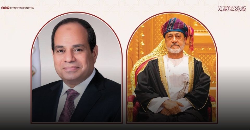 جلالةُ السُّلطان المعظم يهنّئ الرئيس المصري