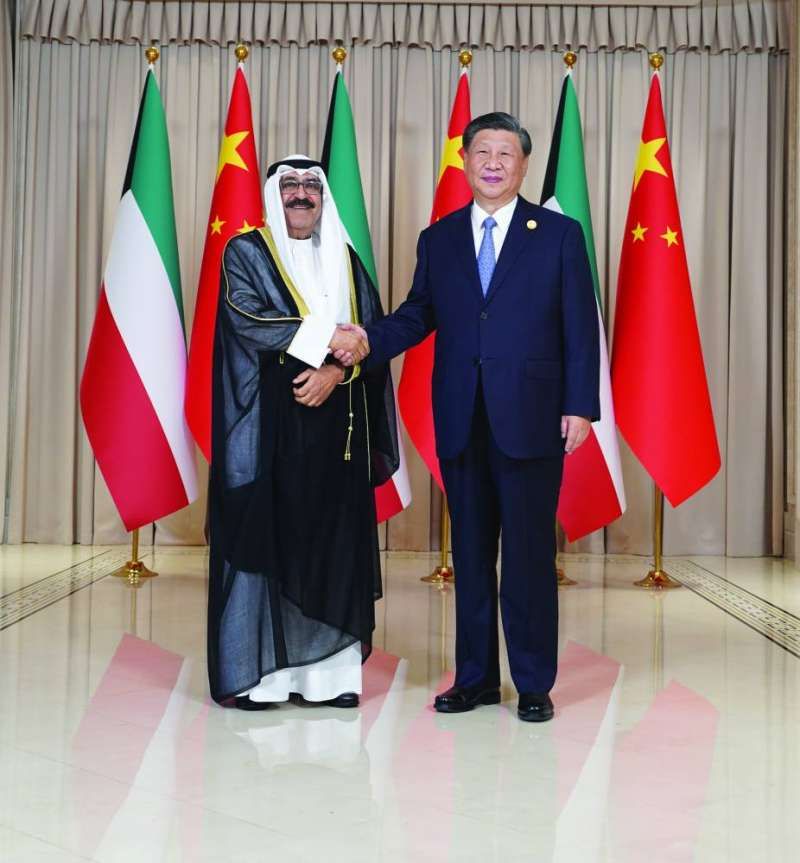 صاحب السمو في زيارته إلى الصين في سبتمبر 2023