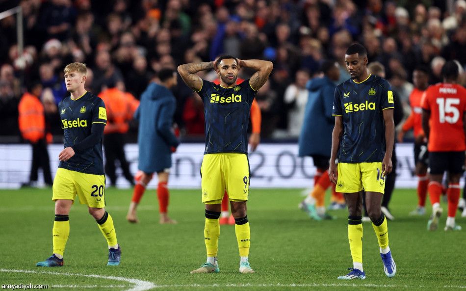 بهدف تاونسند.. لوتون يكسب نيوكاسل