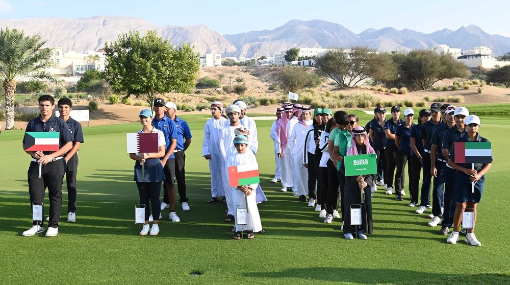 افتتاح البطولة الخليجية للجولف للفئات السنية والفتيات