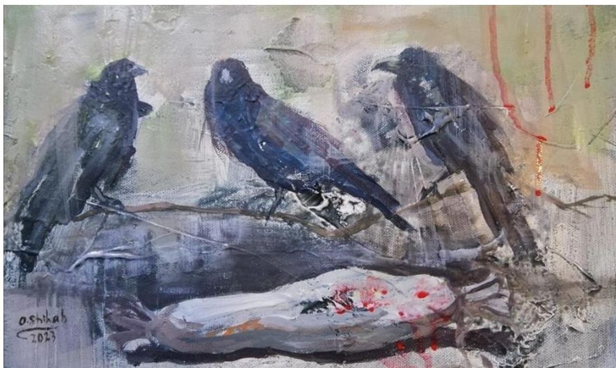 “فلسطين صامدة وجذرها كالزيتون” .. معرض تشكيلي جماعي في سلطنة عمّان