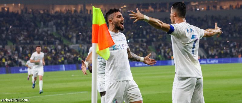 النصر يدك شباك الاتحاد بـ5 أهداف