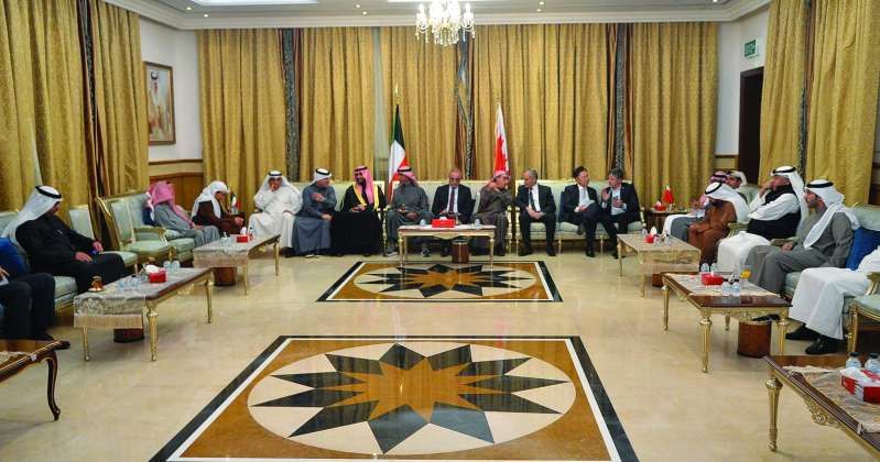ديوانية سفارة البحرين تستقبل روادها