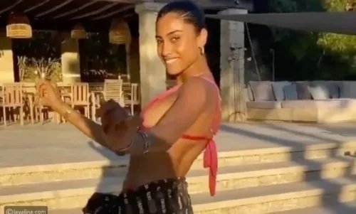 فشر سما المصري .. دينا الشربيني تتصدر بعد وصلة رقص بالبكيني ابو فتلة