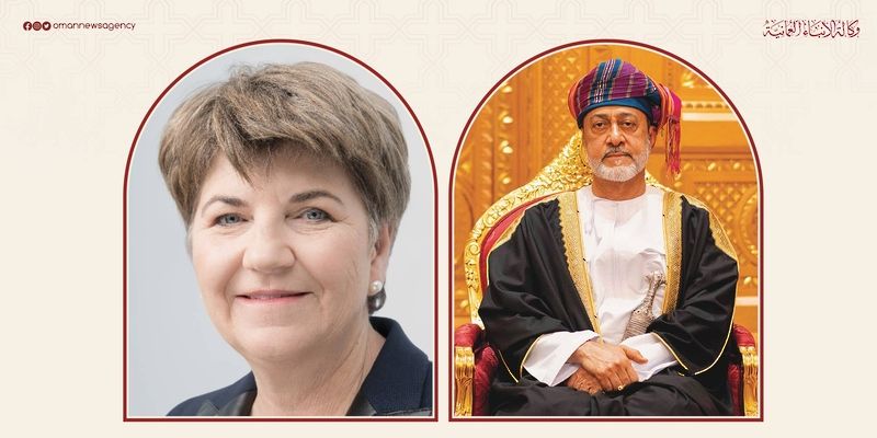 جلالةُ السُّلطان المعظّم يهنّئ رئيسة الاتحاد السويسري