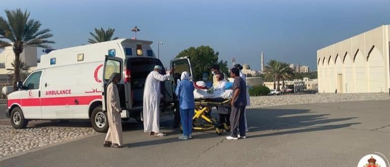 سلاح الجو السلطاني العماني يُنفذ عملية إخلاء طبي