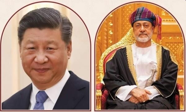 جلالة السلطان يتلقى برقية شكر من الرئيس الصيني