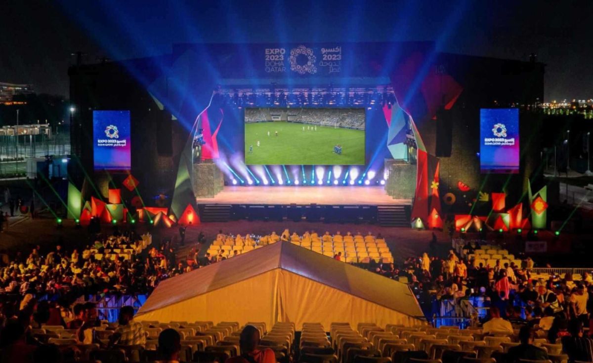 تدشين منطقة المشجعين لكأس آسيا 2023 في إكسبو 2023 الدوحة