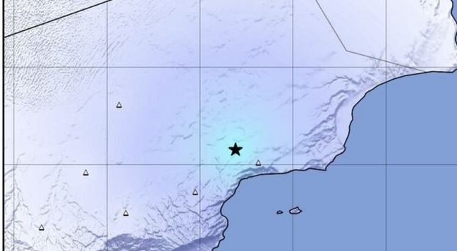 هزة أرضية خفيفة بمحافظة ظفار