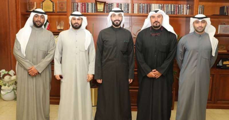 وفد اتحاد الرياضة للجميع مع رئيس اتحاد الجمعيات الاستهلاكية