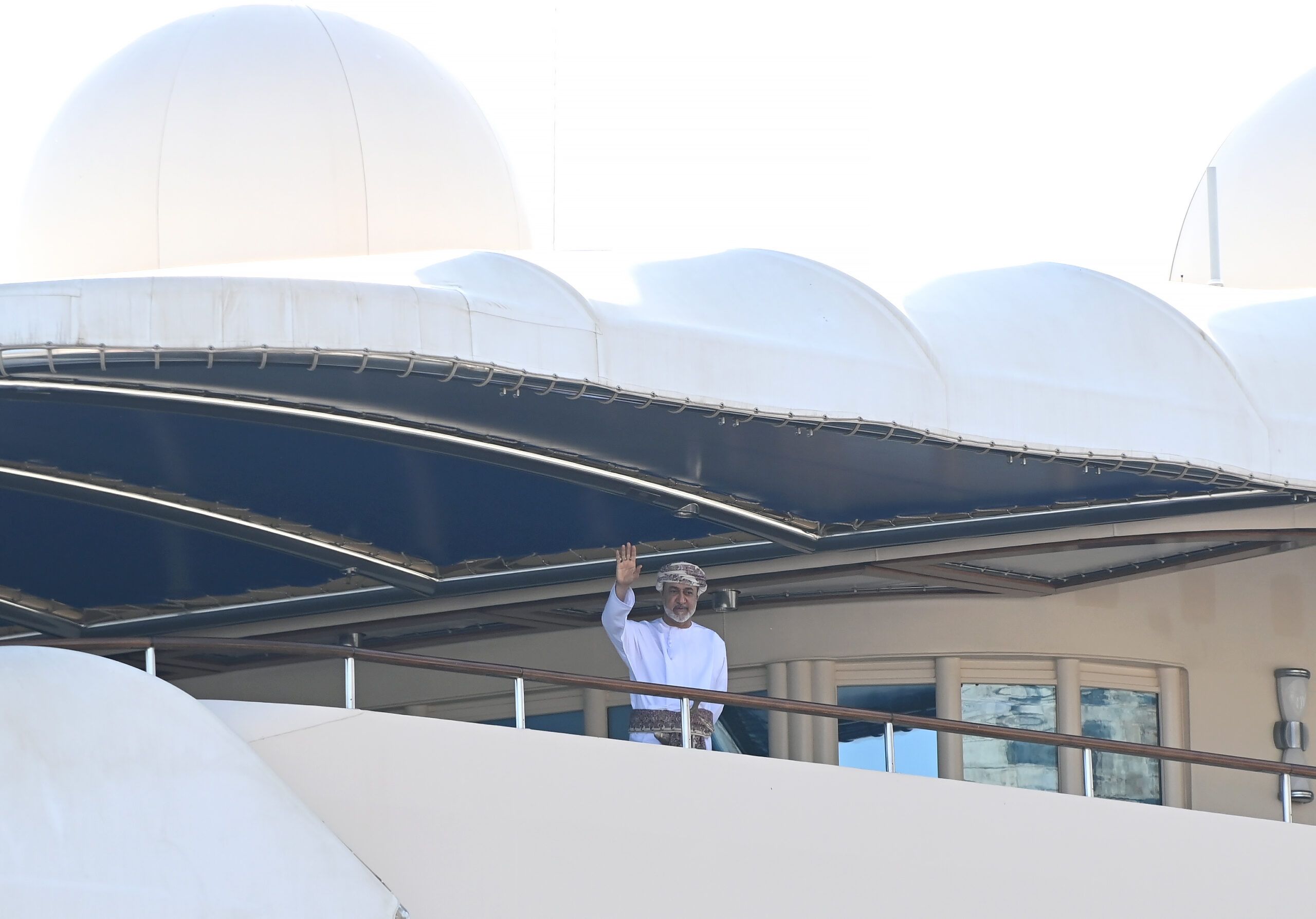 جلالةُ السُّلطان المعظم يصلُ إلى محافظة مسندم