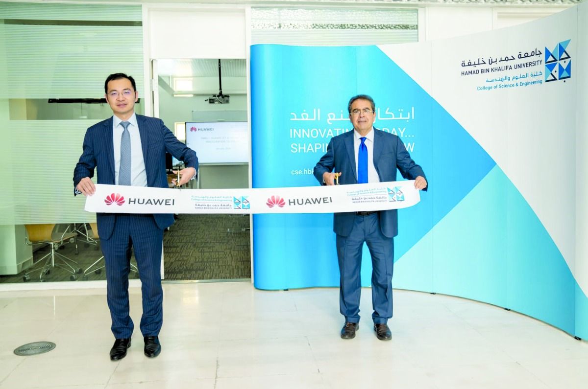 «هواوي» تدشن مختبر الذكاء الاصطناعي بجامعة حمد بن خليفة