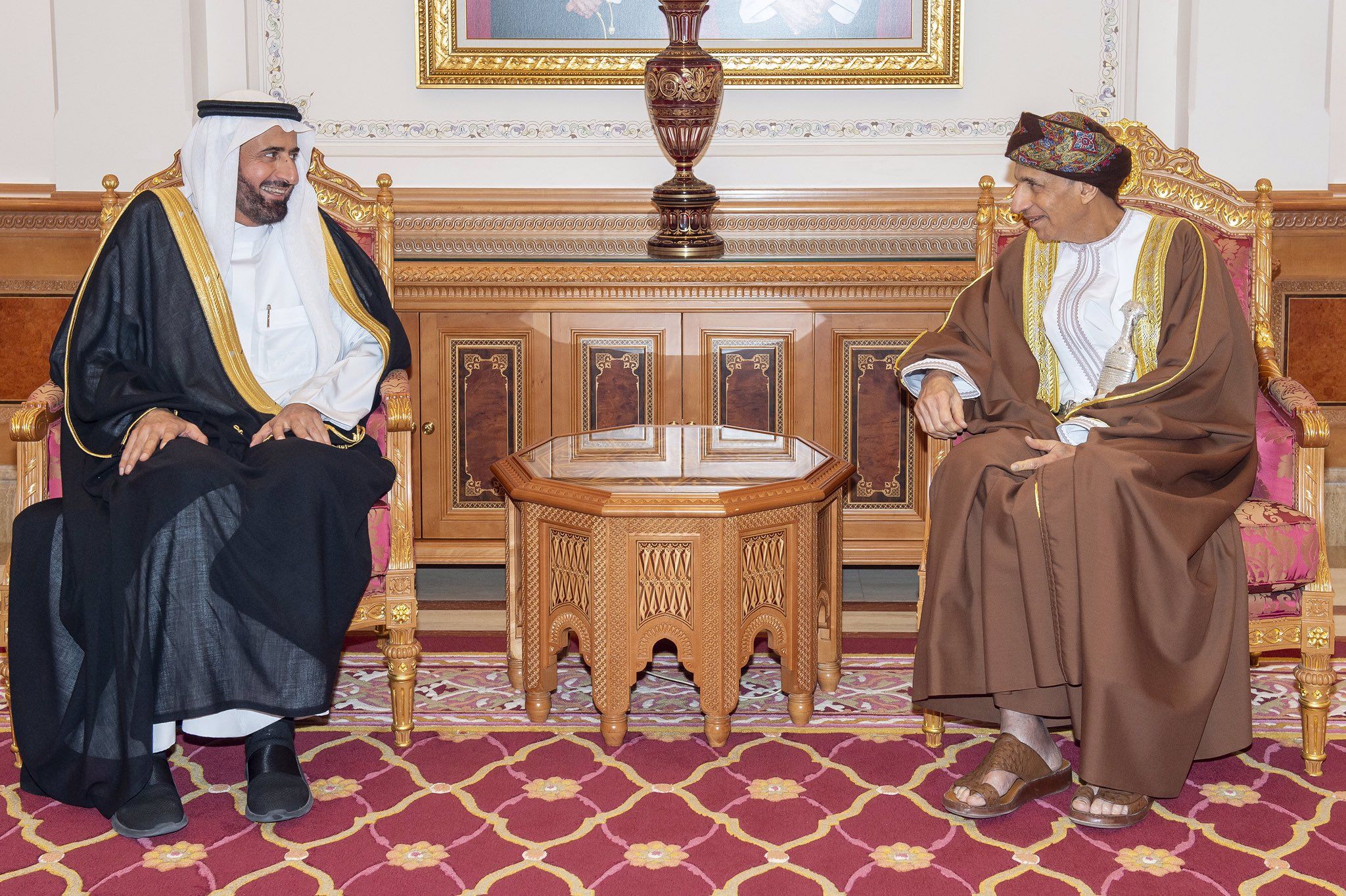 السيد فهد يستقبل وزير الحج والعمرة بالمملكة العربية ‎السعودية