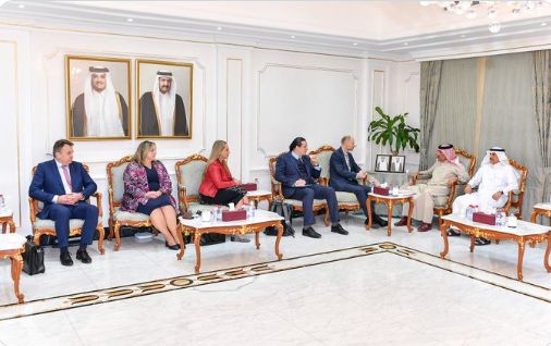 غرفة قطر تبحث تعزيز التعاون مع اتحاد الصناعات التشيكية