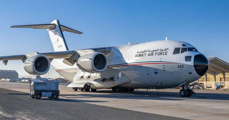 الجسر الجوي الكويتي يتواصل.. 40 طناً من المواد الغذائية والطبية لإغاثة غزة