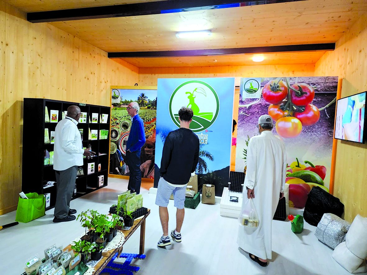 «جناح كوبا»..  يستعرض إبداعات وابتكارات وأهداف التنمية