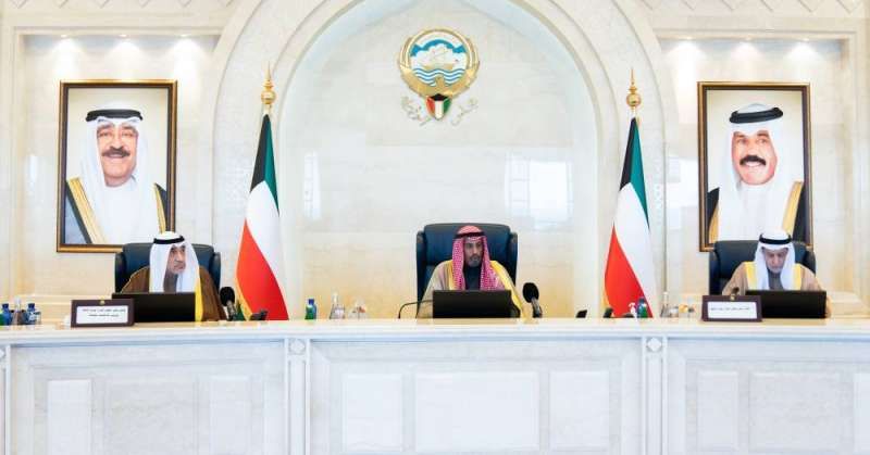 مجلس الوزراء عقد اجتماعه الأول برئاسة الشيخ محمد الصباح