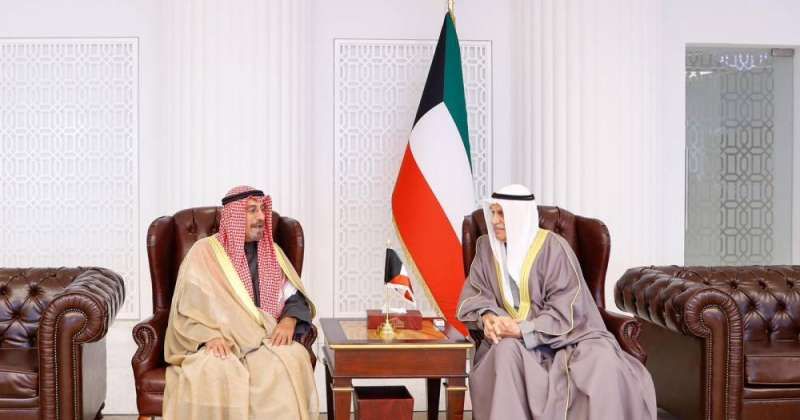 السعدون ومحمد الصباح يؤكدان على التعاون في سبيل تحقيق تطلعات الشعب