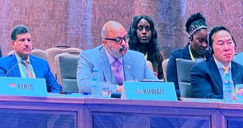 السفير طارق البناي يلقي كلمة الكويت أمام الاجتماع الوزاري لحركة عدم الانحياز
