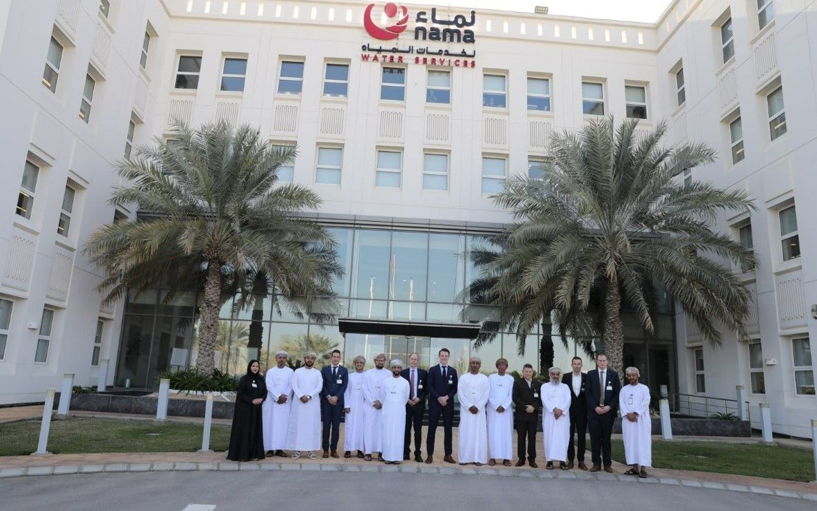 وفد هولندي يزور نماء لخدمات المياه