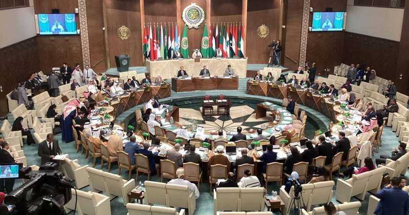 جانب من أعمال الجلسة العامة للبرلمان العربي