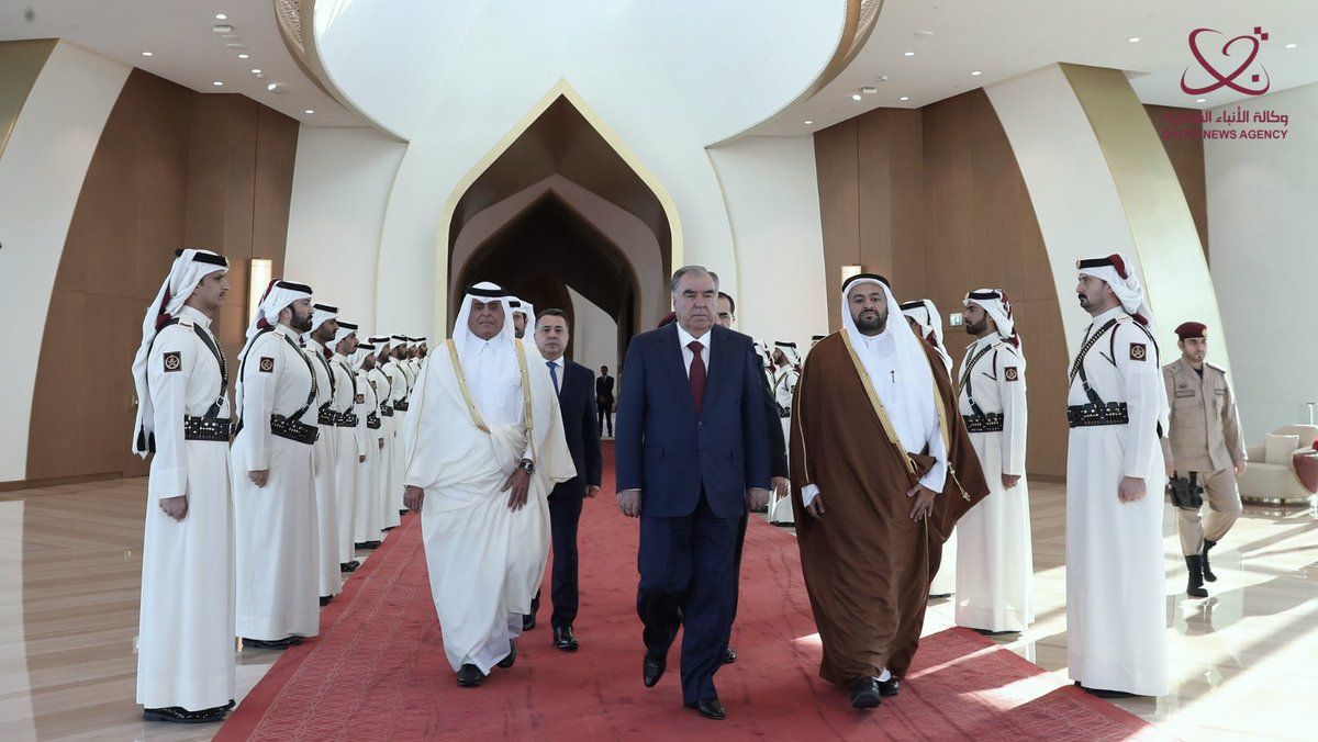  رئيس جمهورية طاجيكستان يغادر الدوحة