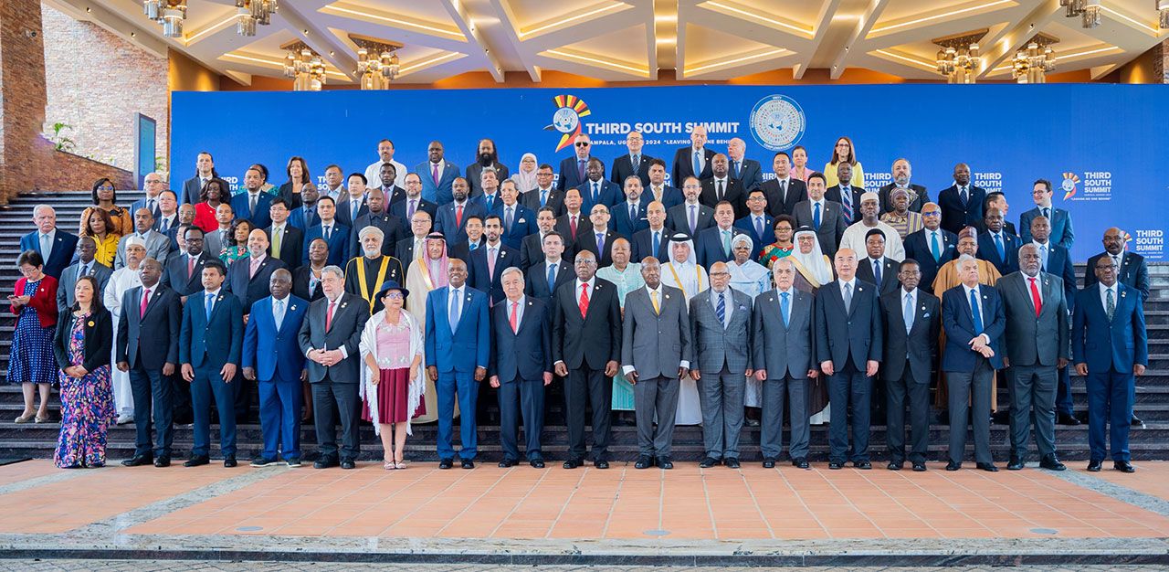 نيابة عن رئيس الدولة.. شخبوط بن نهيان يترأس وفد الإمارات في القمة الـ 3 لدول الجنوب لمجموعة الـ 77 والصين في أوغندا