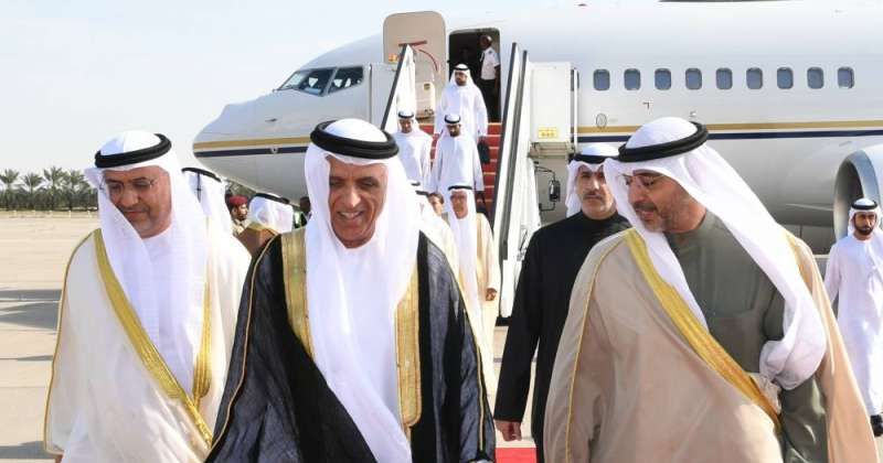 عضو المجلس الأعلى لدولة الإمارات حاكم رأس الخيمة يصل إلى البلاد في زيارة رسمية