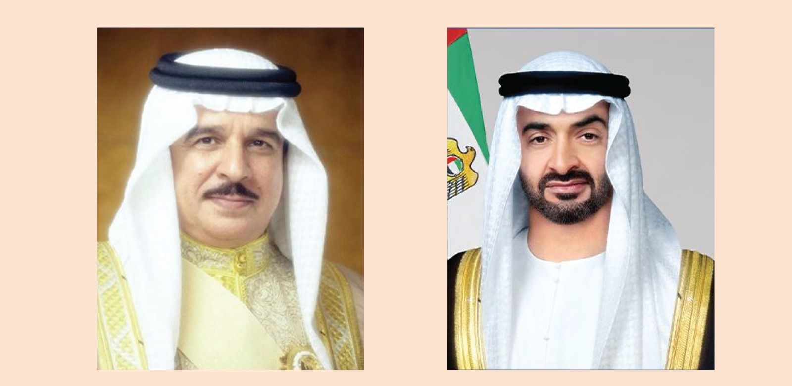 محمد بن زايد وحمد بن عيسى يبحثان تعزيز التعاون ومستجدات الأوضاع في المنطقة