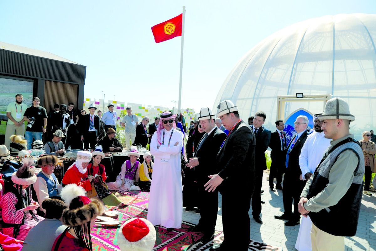 إكسبو الدوحة يحتفي باليوم الوطني لقيرغيزيا