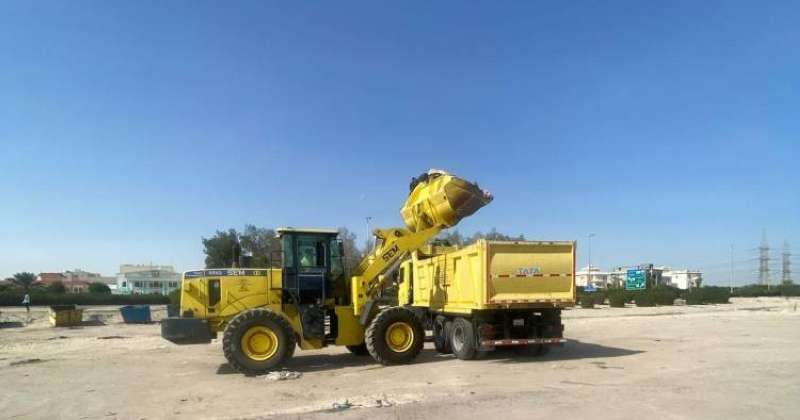 البلدية: رفع 54 طنا من الأنقاض مجهولة المصدر خلال حملة تنظيف في العارضية الحرفية
