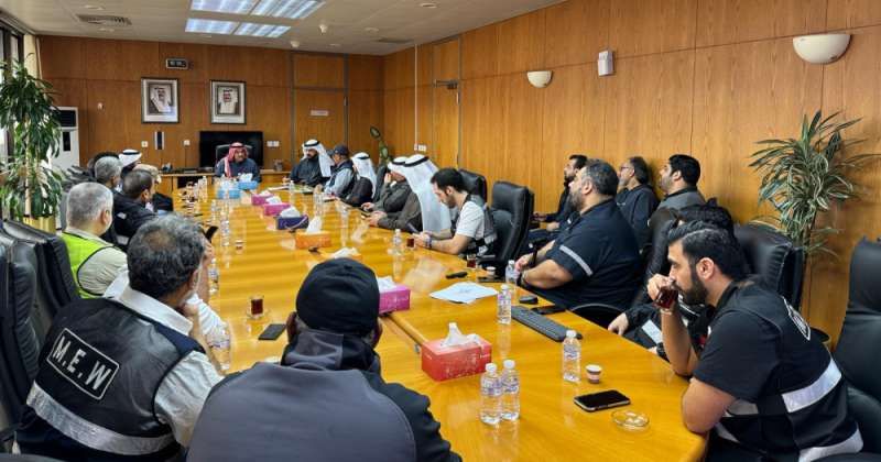 الحجرف يزور محطتي الزور الجنوبية والشعيبة