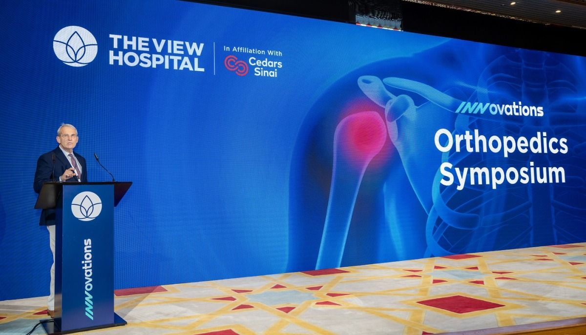 مستشفى " ذا فيو" ينظم ندوة عالمية بعنوان "الابتكارات في طب العظام 2024"