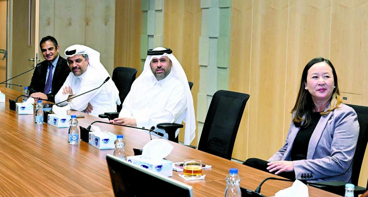 وفد طلابي أمريكي يطلع على رؤية جامعة قطر المستقبلية