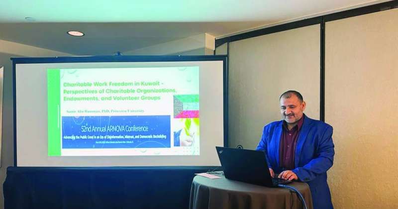 ظروف الكويت السياسية بيئة ملائمة للعمل الخيري