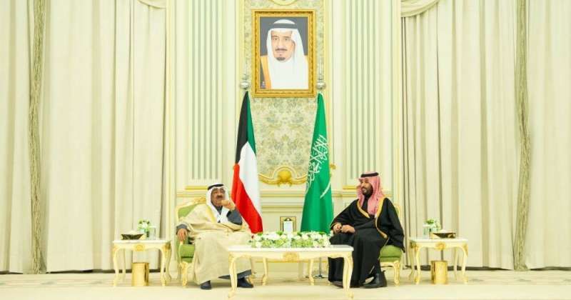 سمو الأمير وولي العهد السعودي يترأسان جلسة المباحثات الرسمية