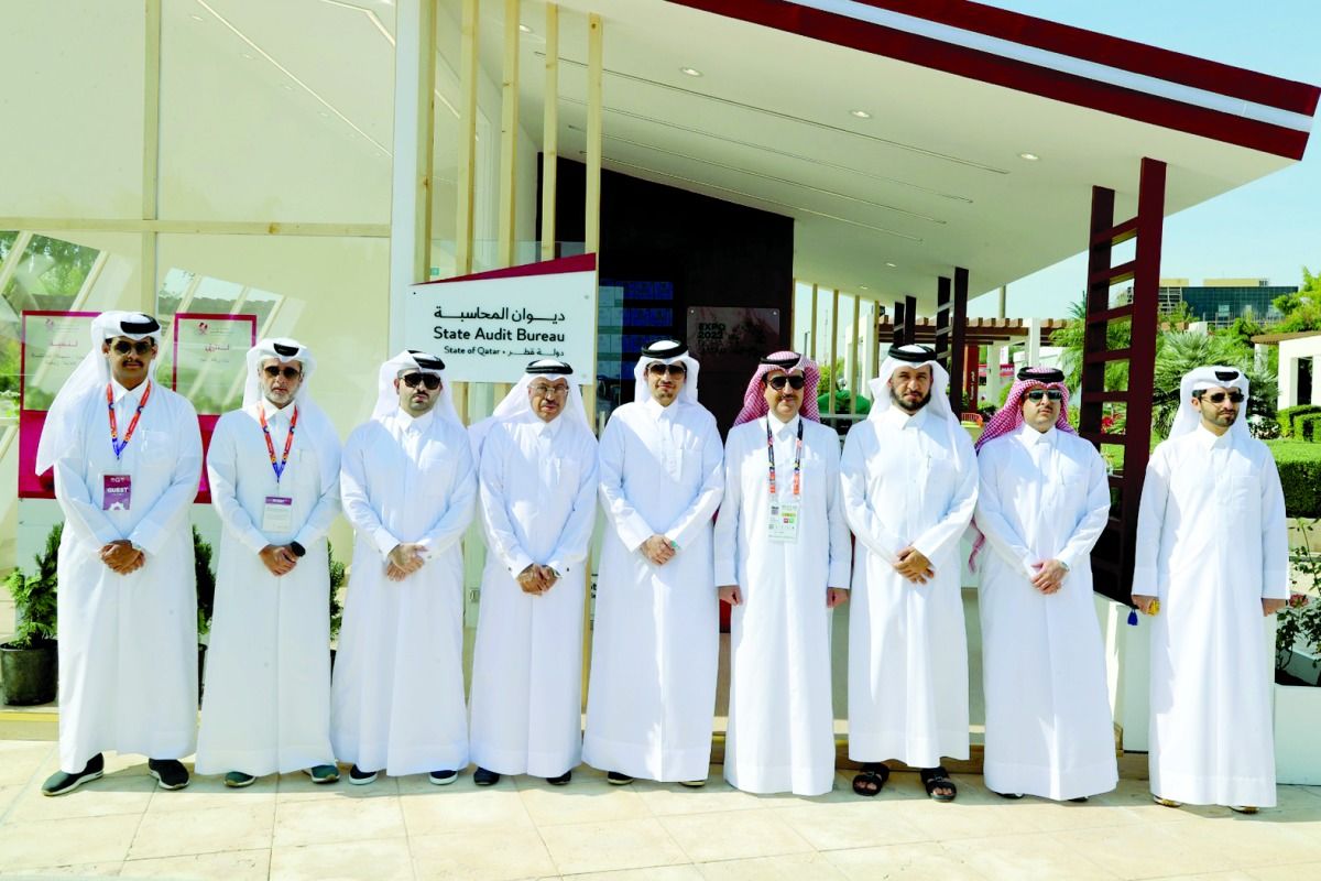 افتتاح جناح ديوان المحاسبة في إكسبو الدوحة