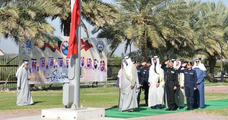 محافظات البلاد تحتفي بمراسم رفع العلم