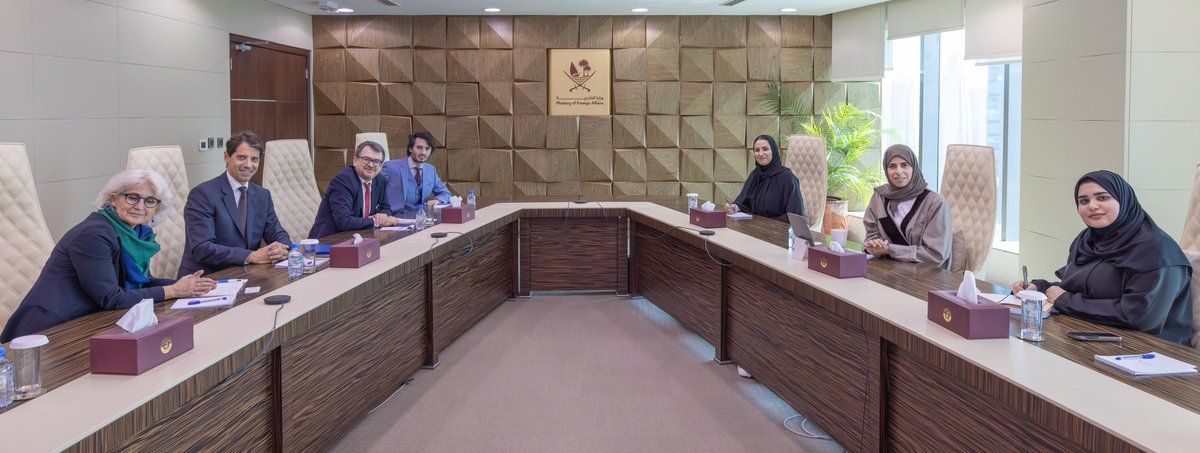 وزير الدولة للتعاون الدولي تجتمع مع المبعوث الإيطالي الخاص للأزمة السورية والتحالف الدولي ضد "داعش"