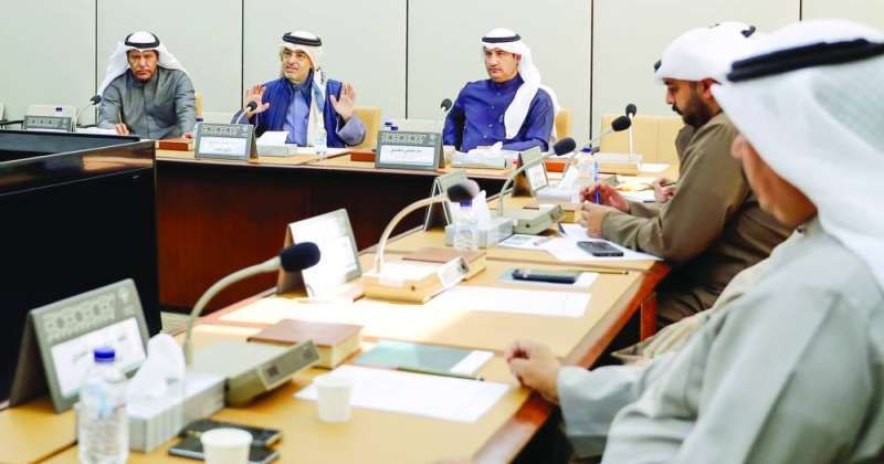 جانب من اجتماع لجنة الشباب والرياضة في 10 يناير الماضي