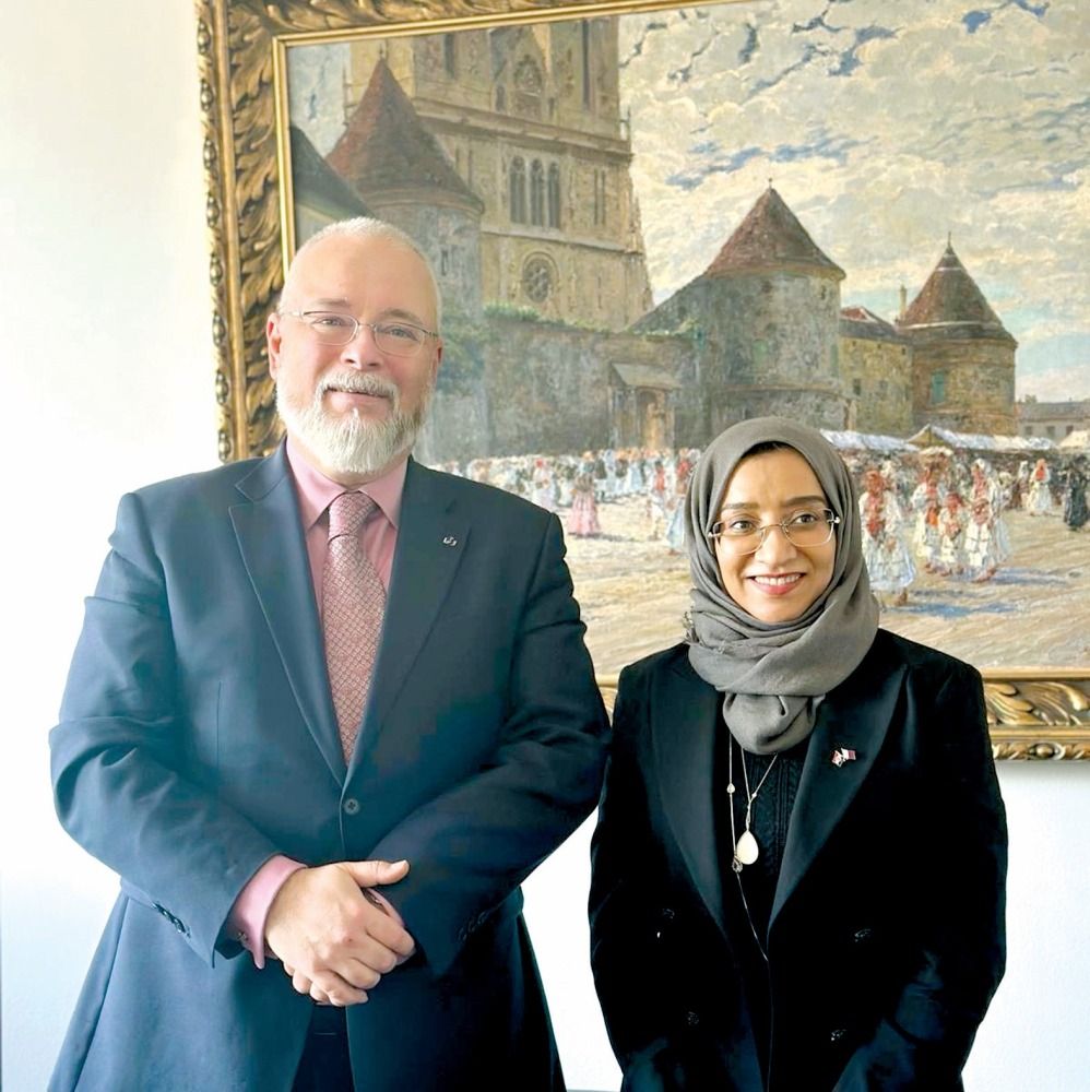 مستشار الرئيس الكرواتي يجتمع مع السفيرة أسماء العامري