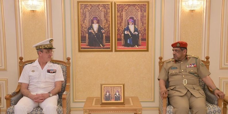 رئيس أكاديمية الدراسات الاستراتيجية يستقبل رئيس أركان البحرية الفرنسية