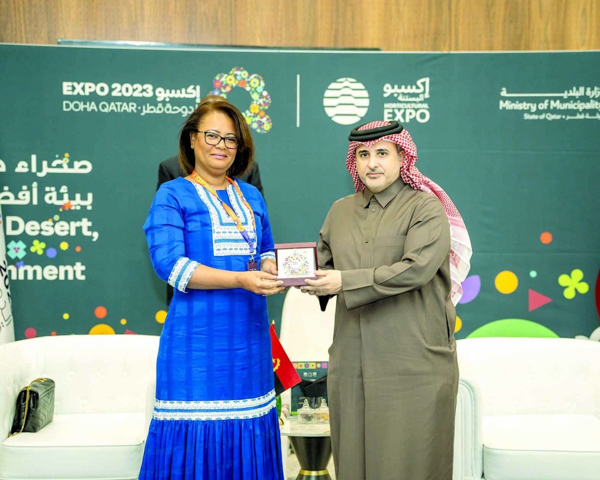 تعاون مع أنغولا  في مكافحة التغير المناخي